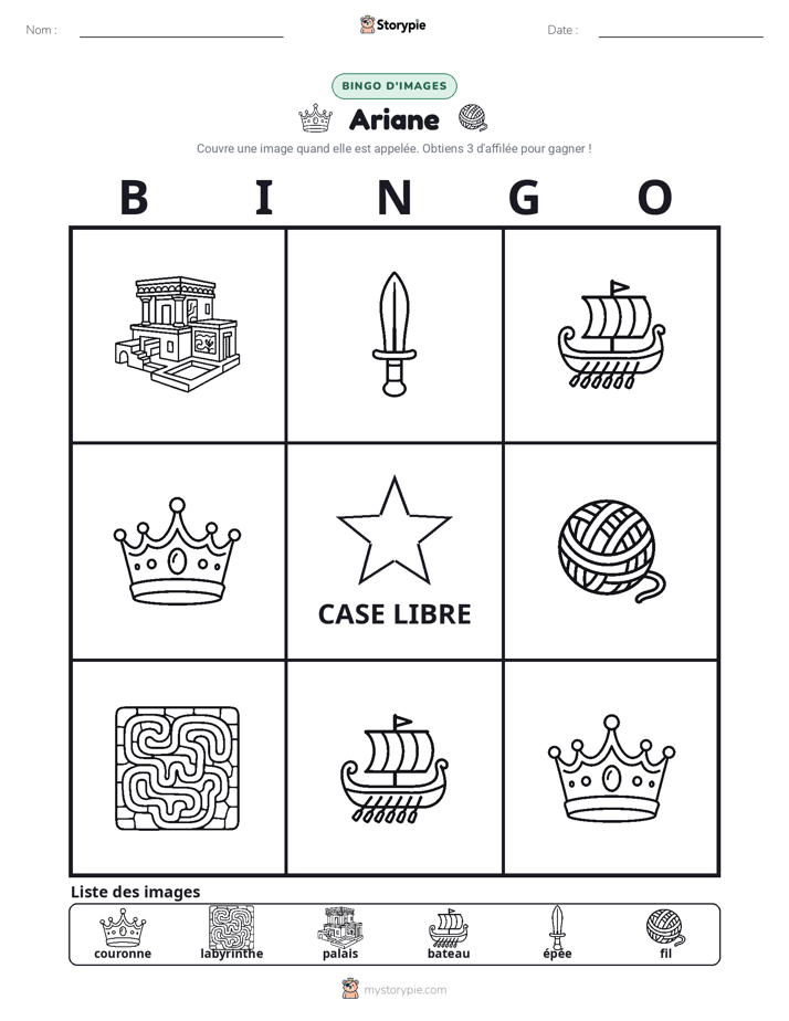 Bingo d'Images