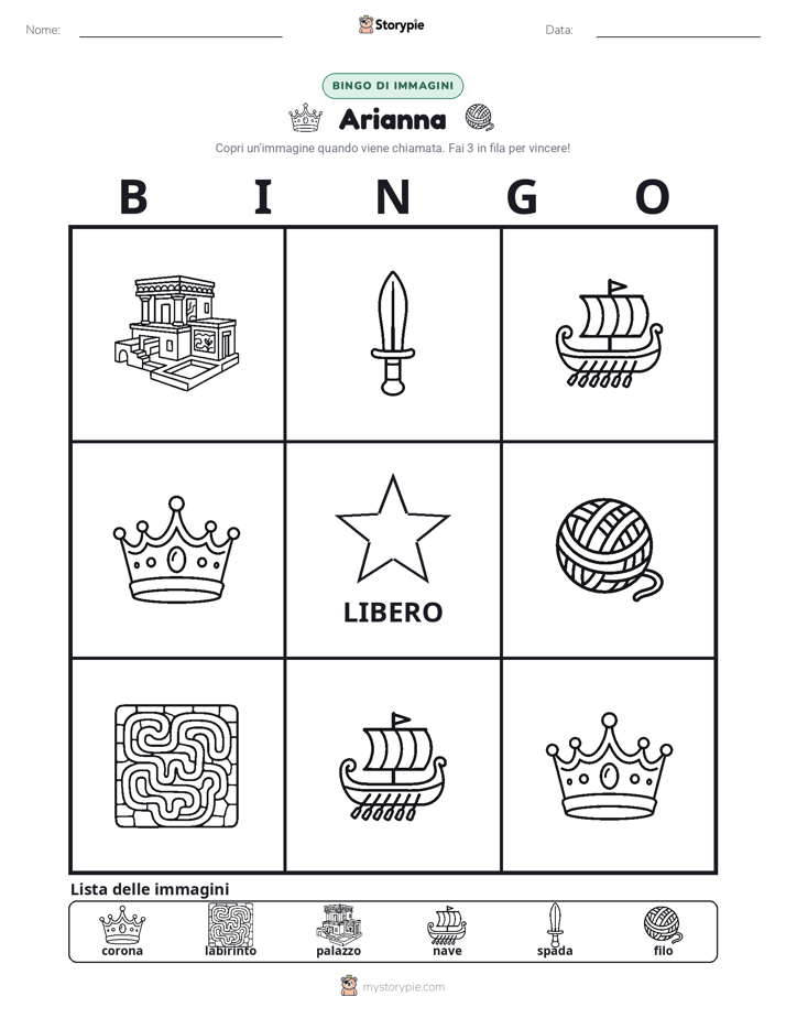 Bingo delle Immagini
