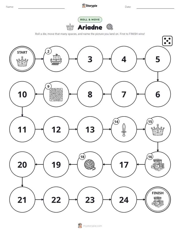 Roll & Move Game
