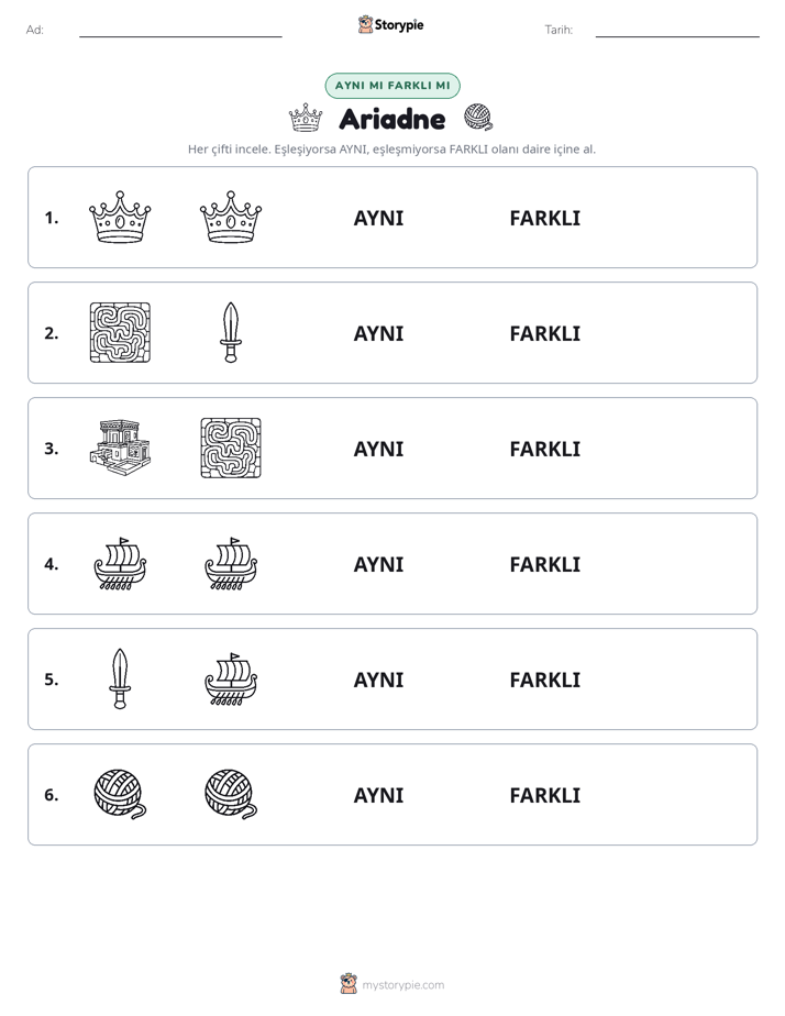 Aynı mı Farklı mı