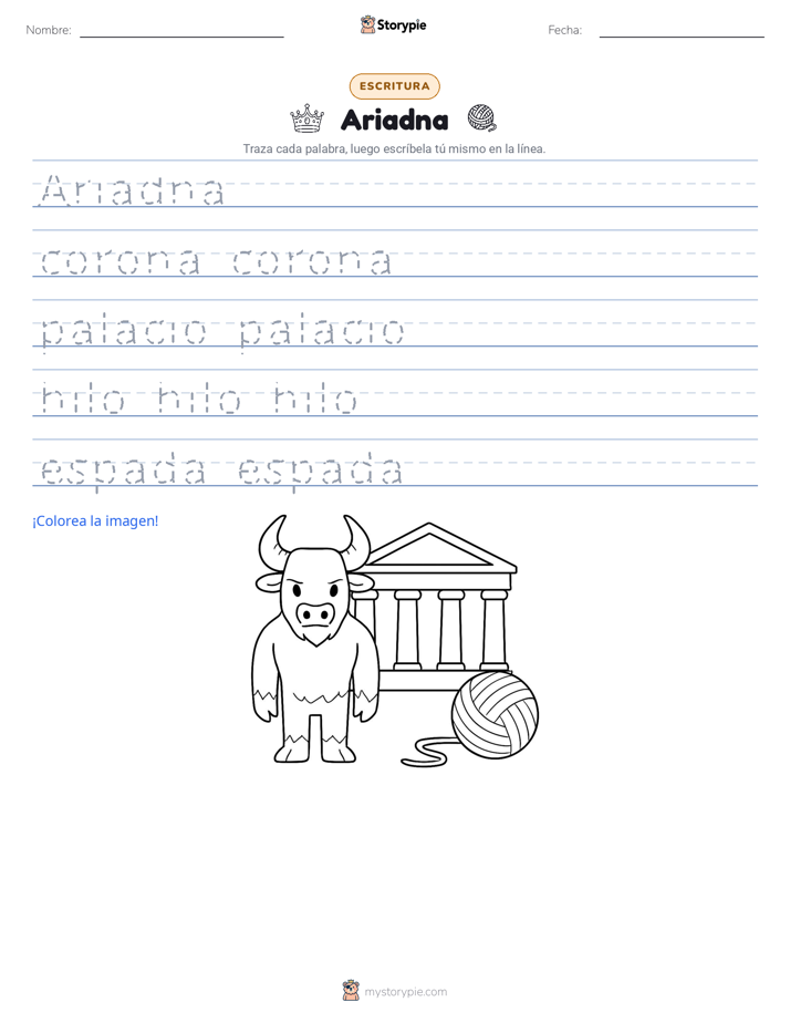 Práctica de Escritura