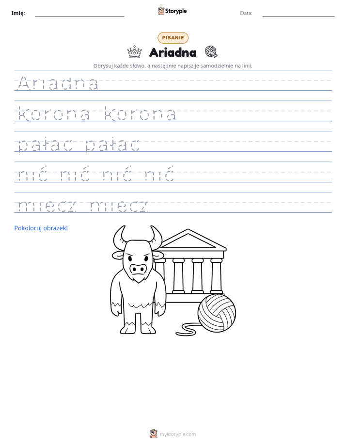 Ćwiczenie Pisania