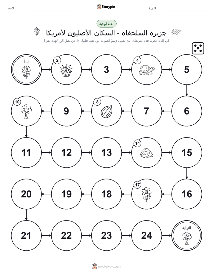 لعبة لف و تحرك