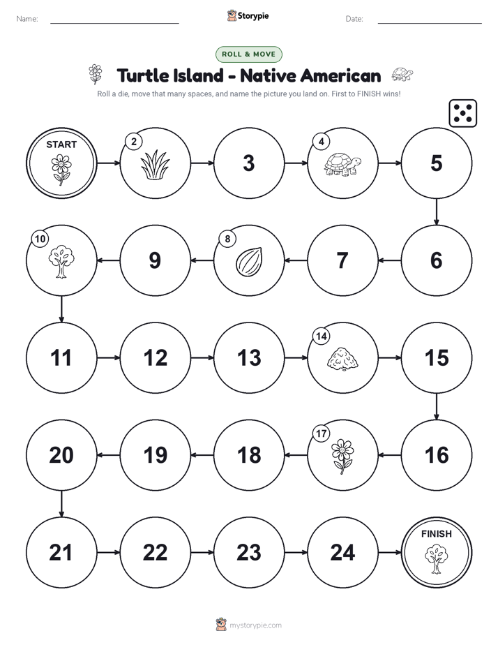 Roll & Move Game