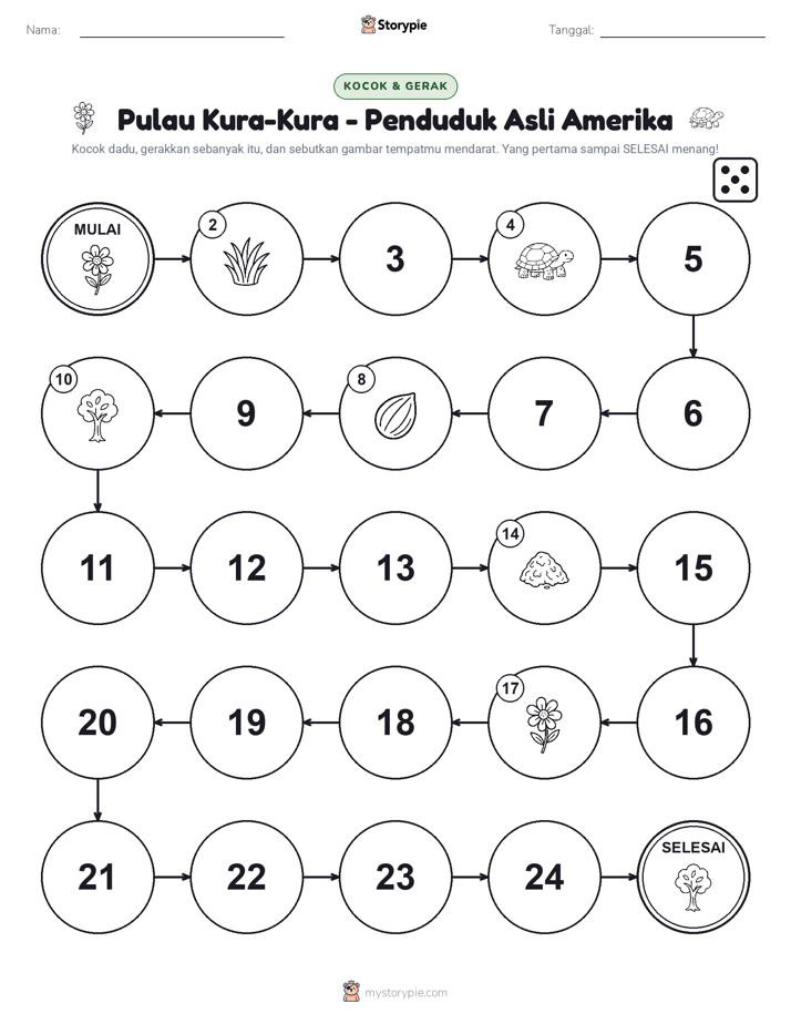 Permainan Gulung & Pindah