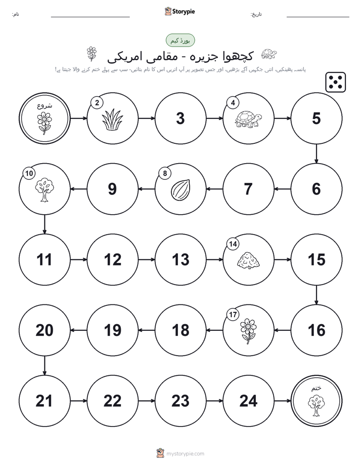 رول اور منتقل کریں کھیل