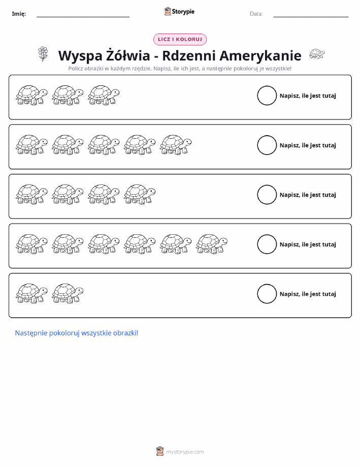 Liczenie i Kolorowanie