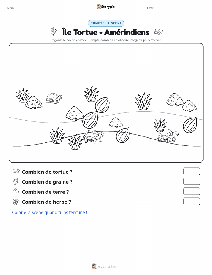 Scène de Comptage