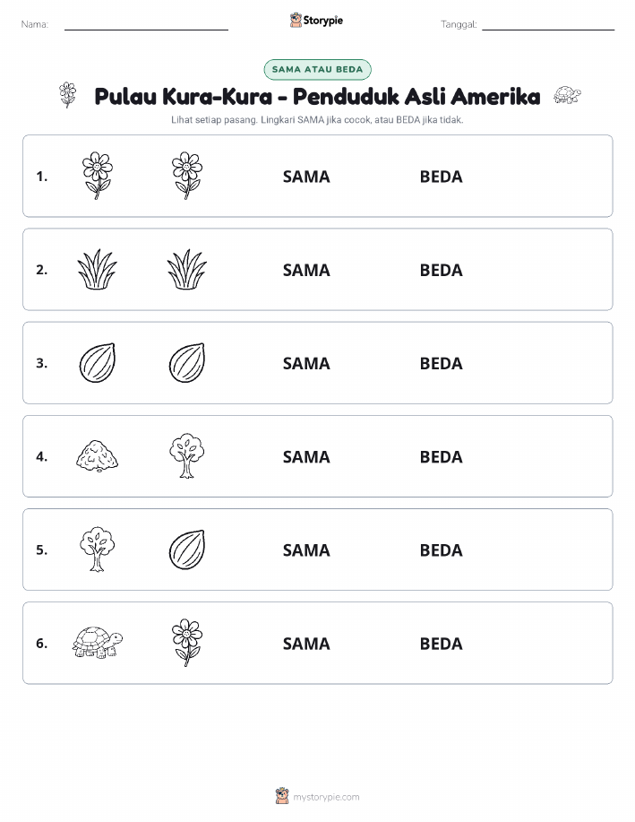 Sama atau Berbeda