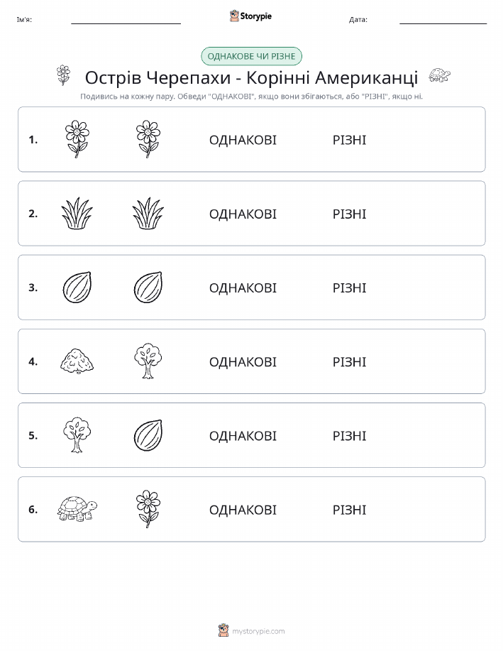 Однакові чи різні
