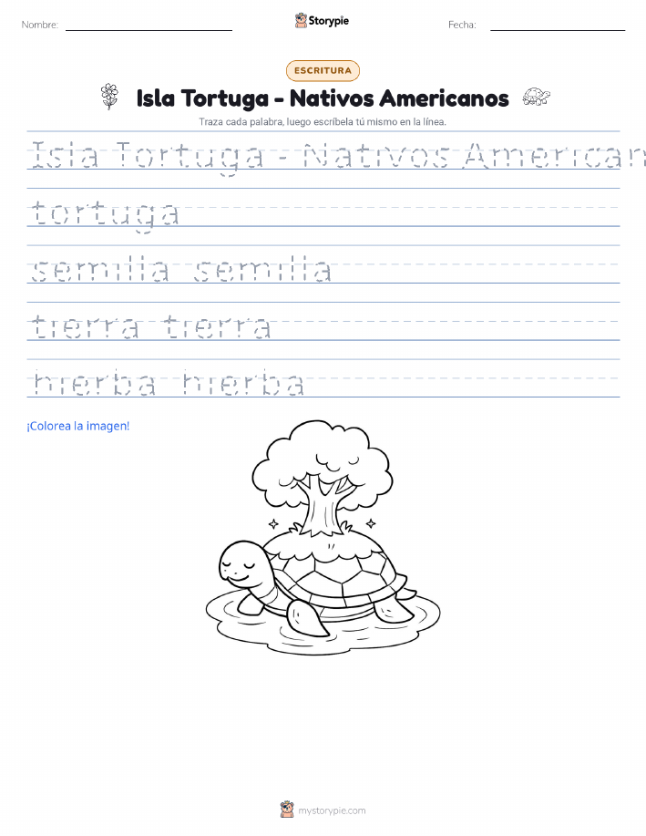 Práctica de Escritura
