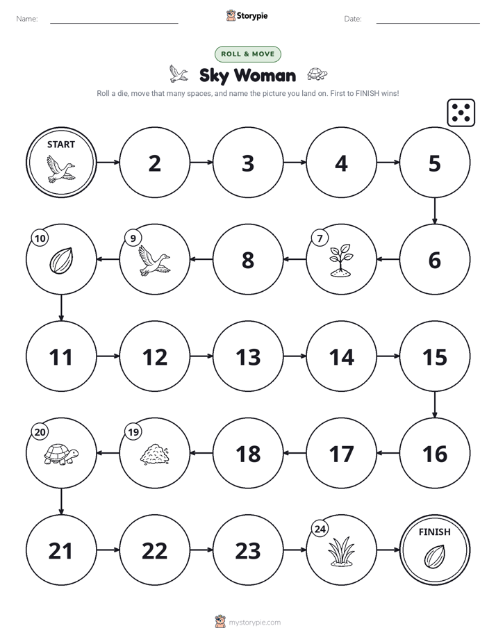Roll & Move Game