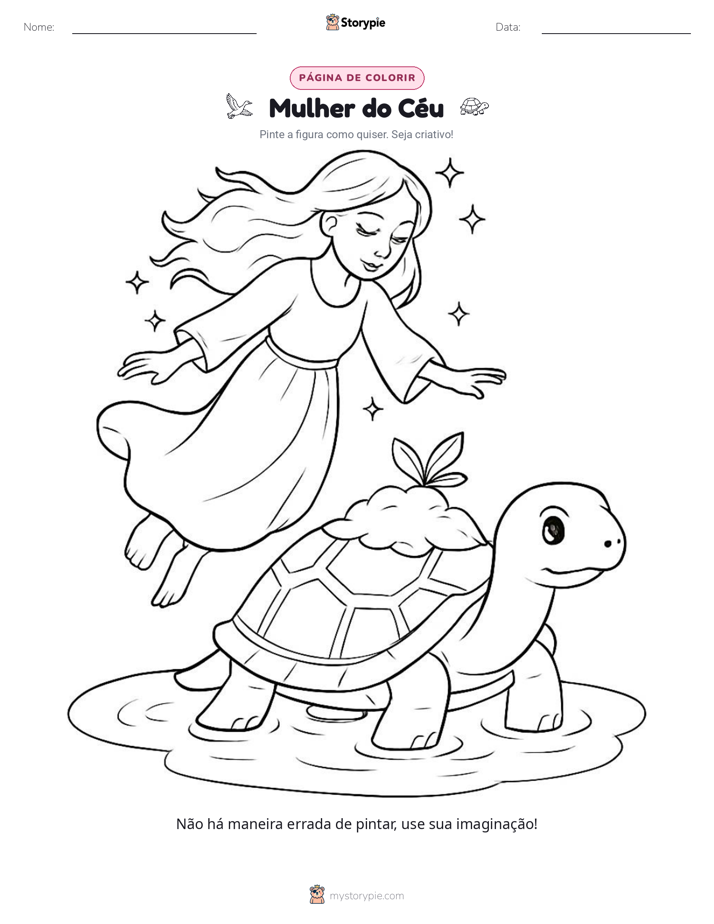 Página para colorir