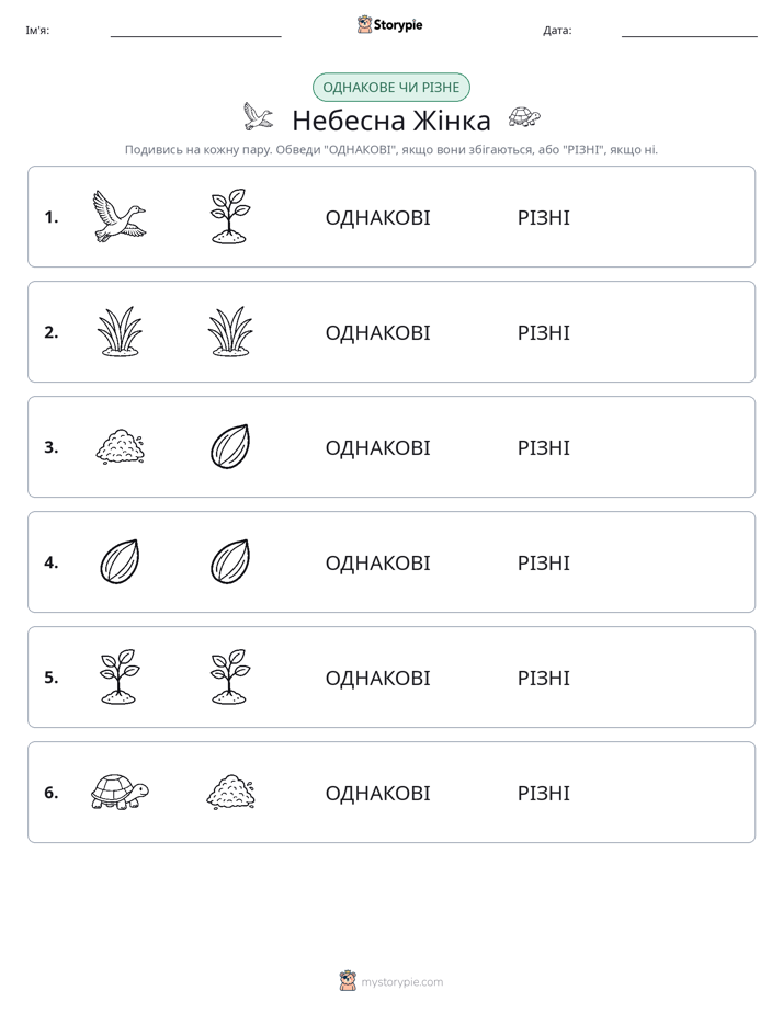 Однакові чи різні
