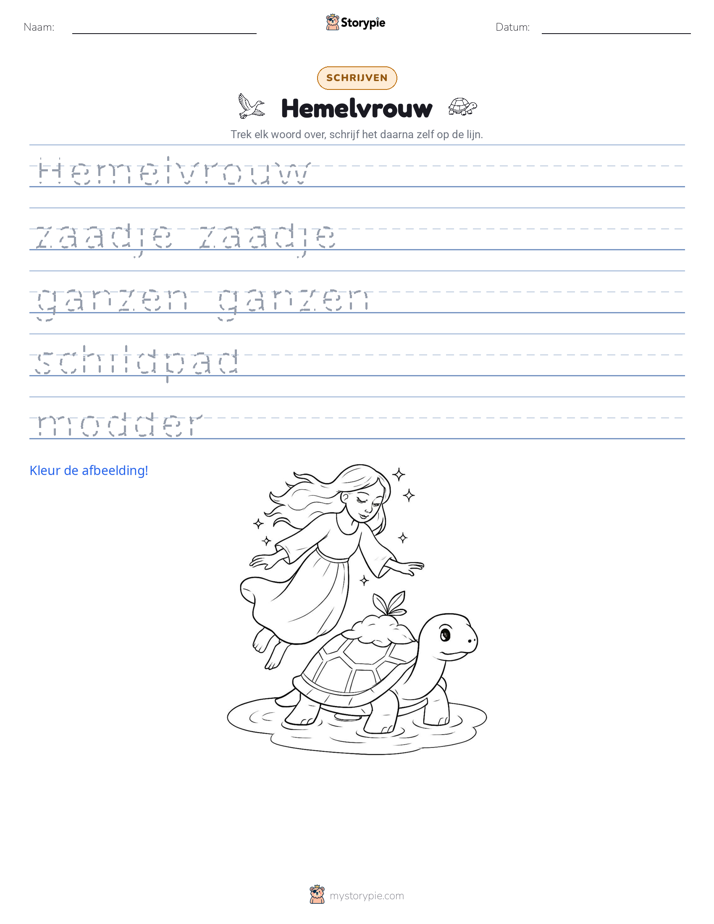 Schrijf Oefening
