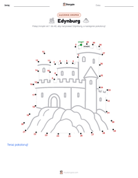 Podgląd drukowalnego arkusza ćwiczeń Edynburg