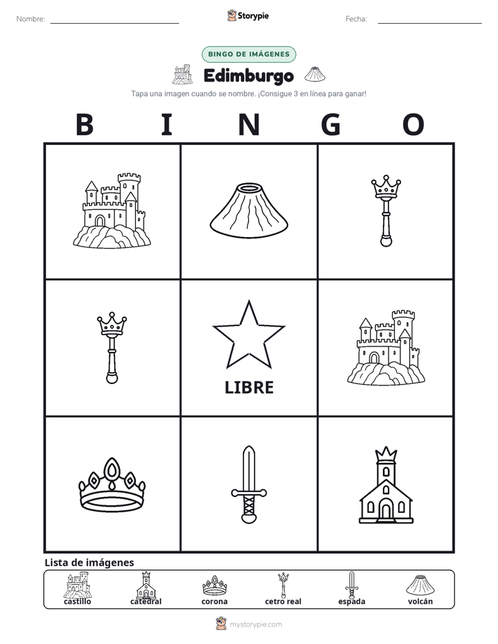 Bingo de Imágenes