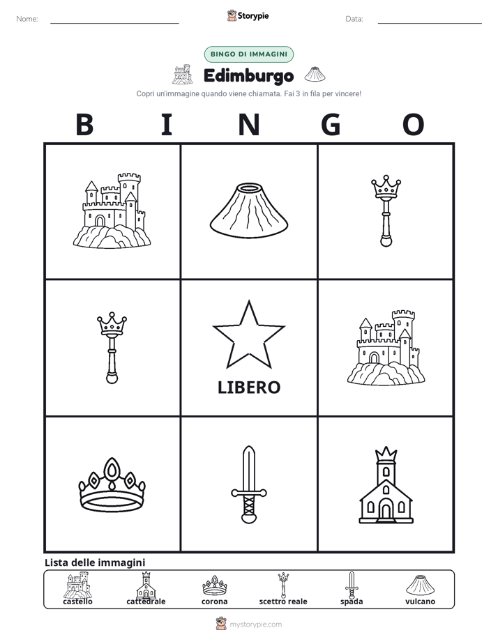 Bingo delle Immagini