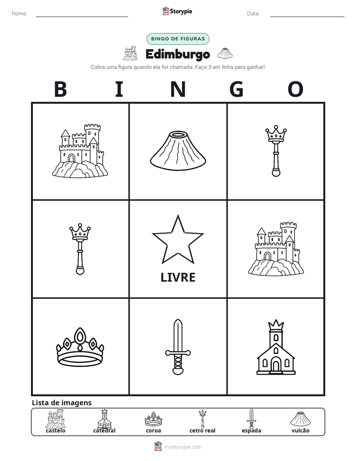 Bingo de Imagens