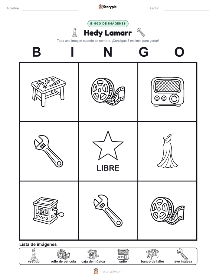 Bingo de Imágenes