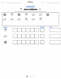 Jane Addams printable worksheet preview