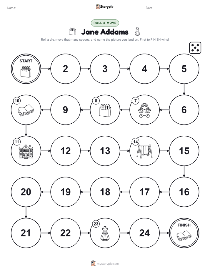 Roll & Move Game