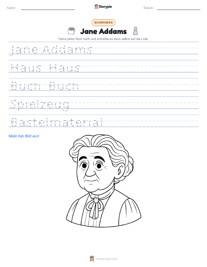 Schreibübung