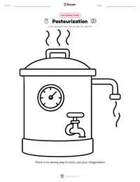 Pasteurization printable worksheet preview