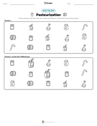 Pasteurization printable worksheet preview