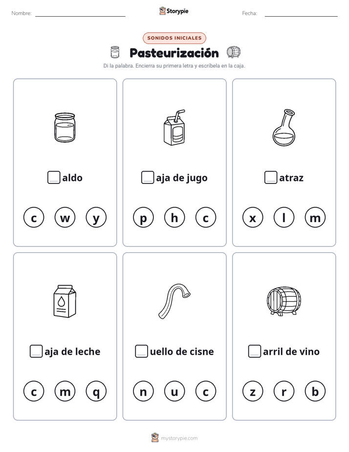 Sonidos Iniciales
