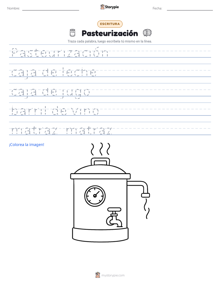 Práctica de Escritura