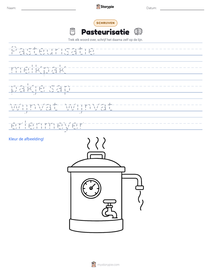 Schrijf Oefening