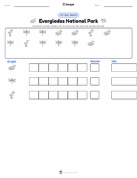 Everglades National Park printable worksheet preview