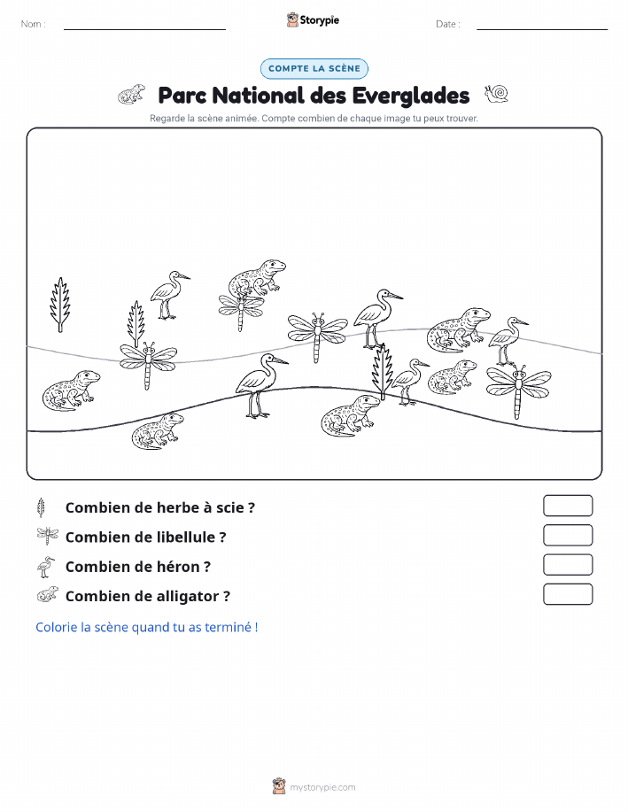 Scène de Comptage