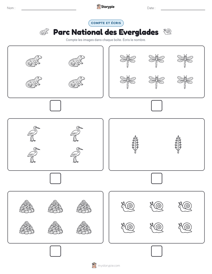Compter & Écrire