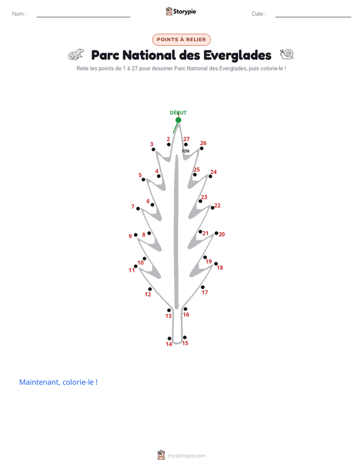 Relie les points
