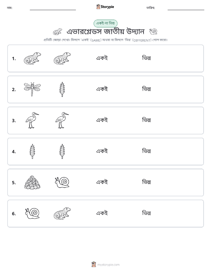 একই বা ভিন্ন