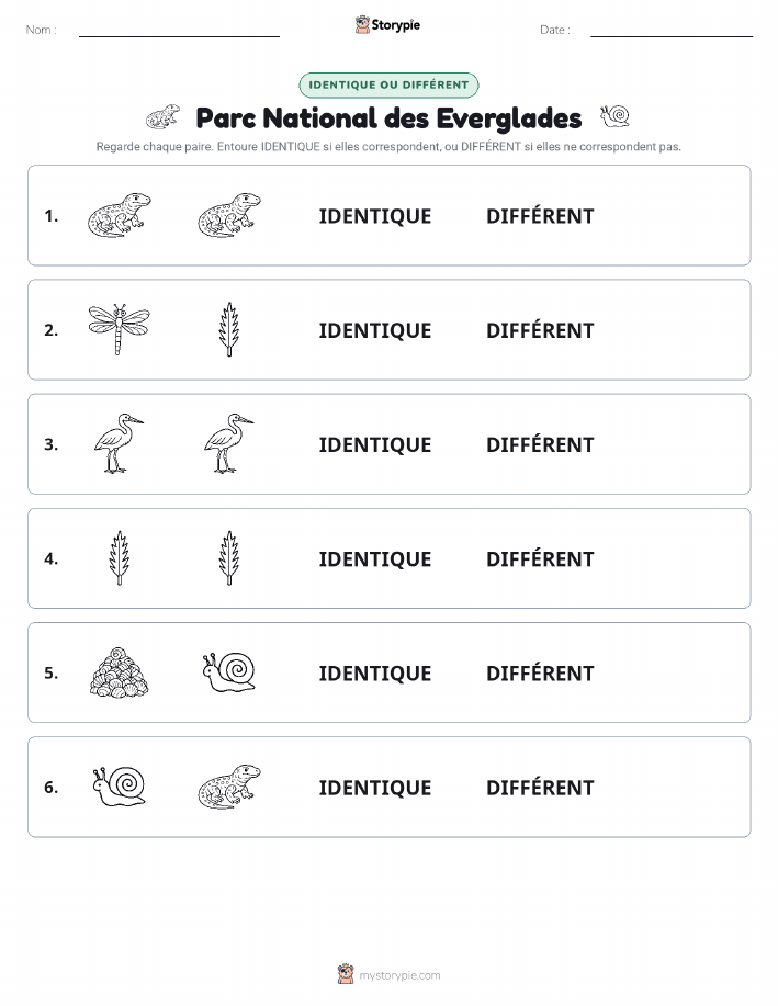 Identique ou Différent
