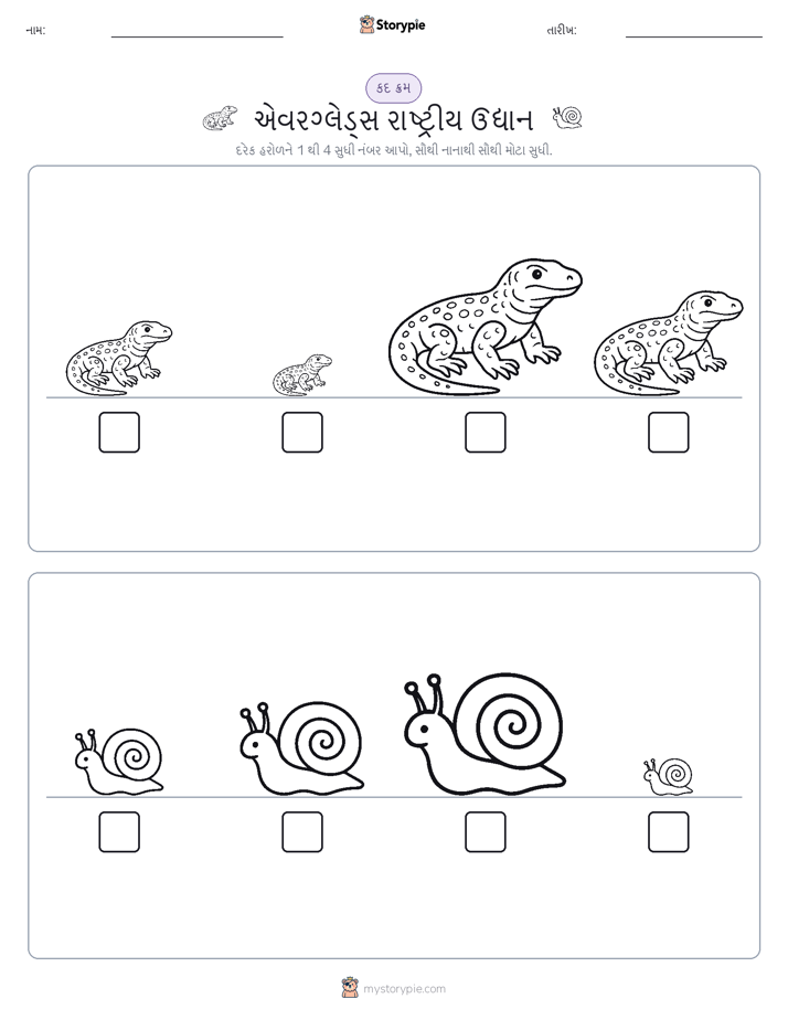 આકાર ક્રમ