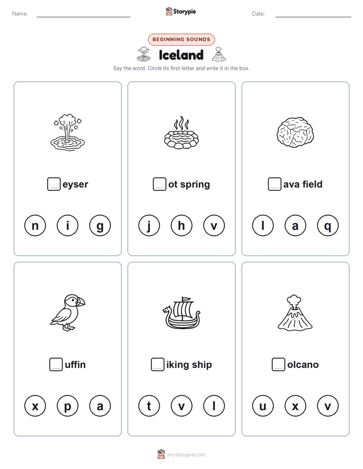Beginning Sounds