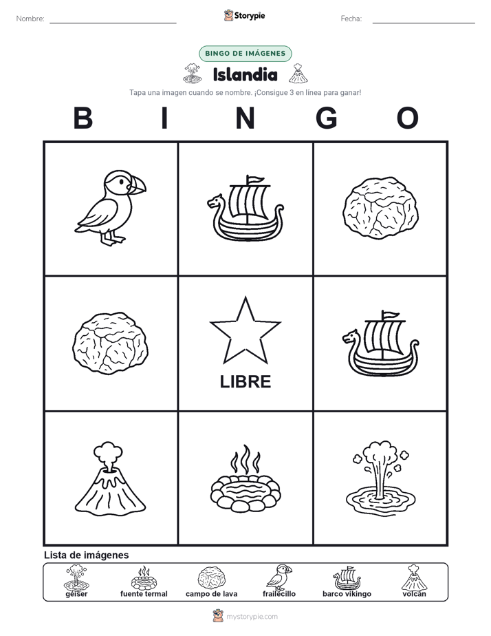 Bingo de Imágenes
