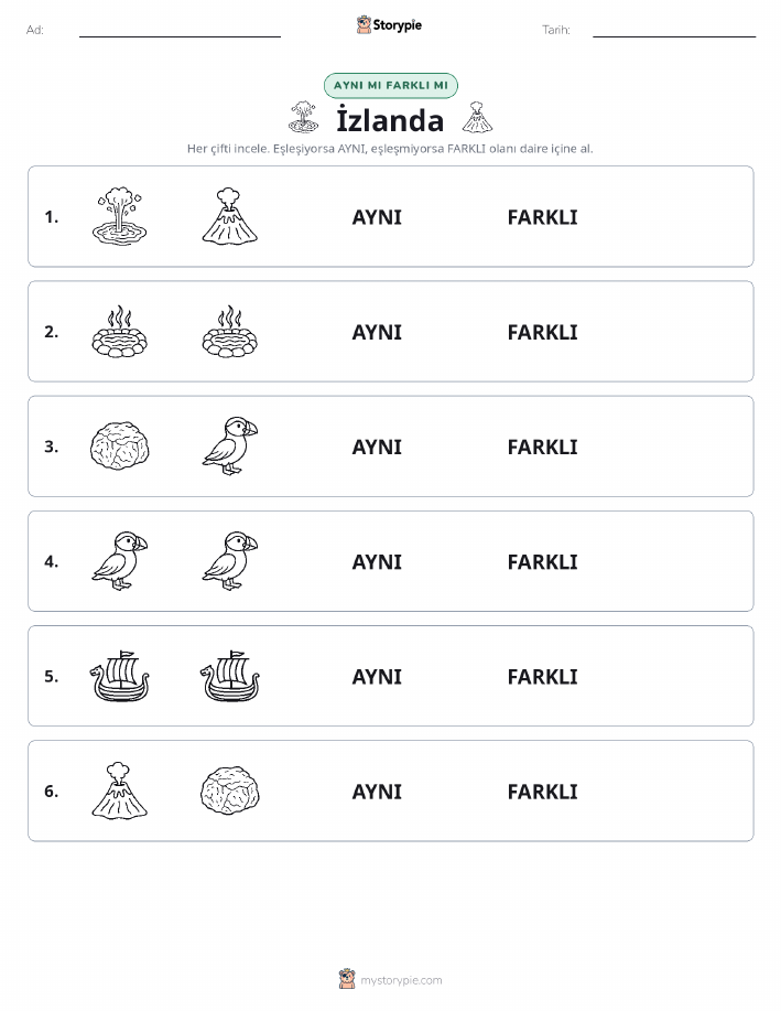 Aynı mı Farklı mı