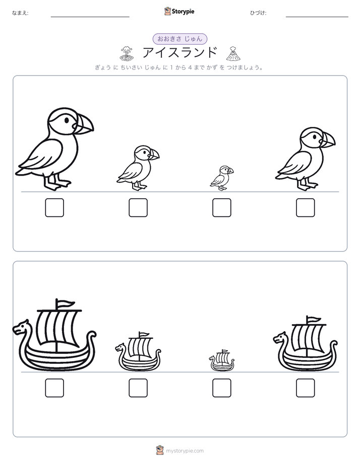 サイズ順
