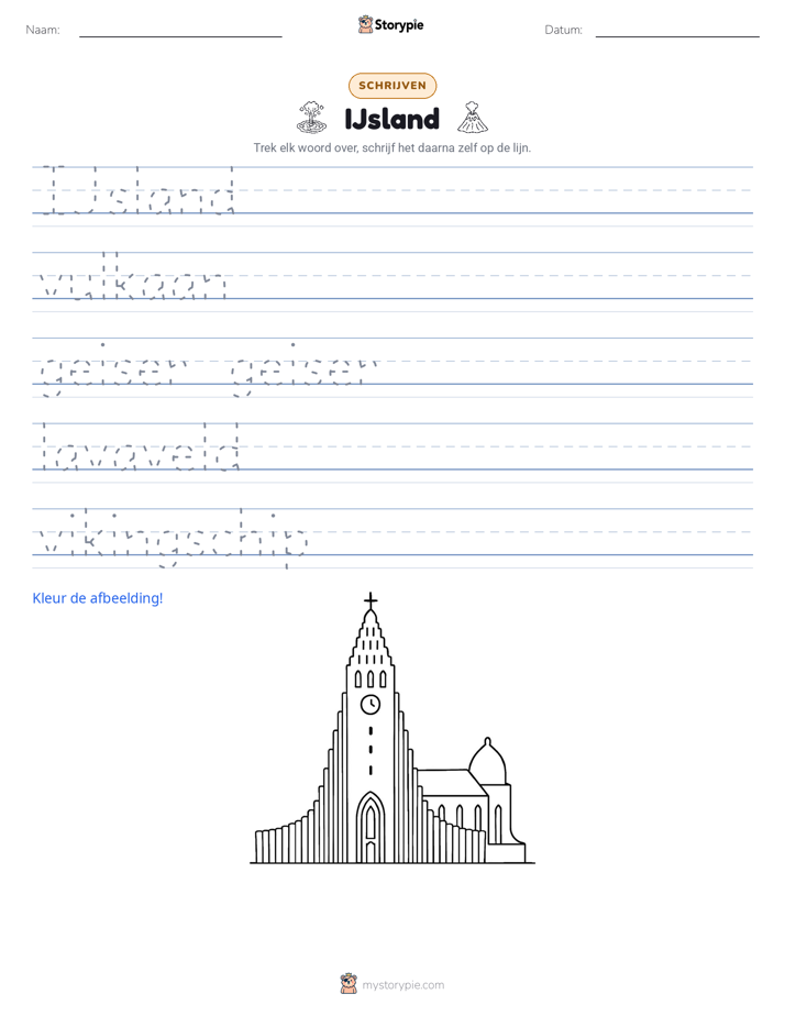 Schrijf Oefening
