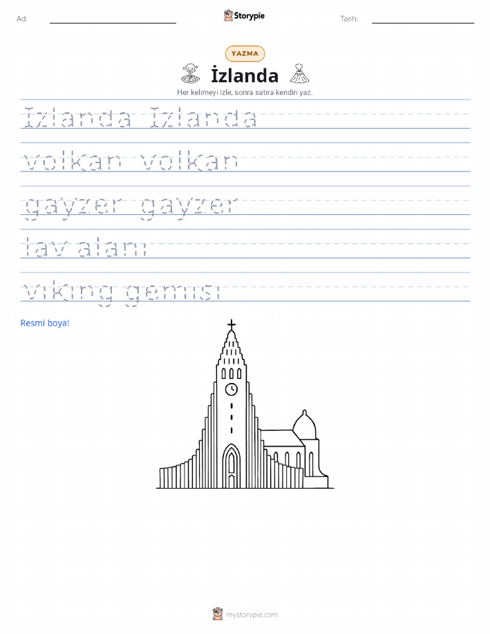 Yazma Pratiği
