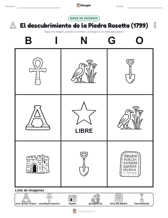 Bingo de Imágenes