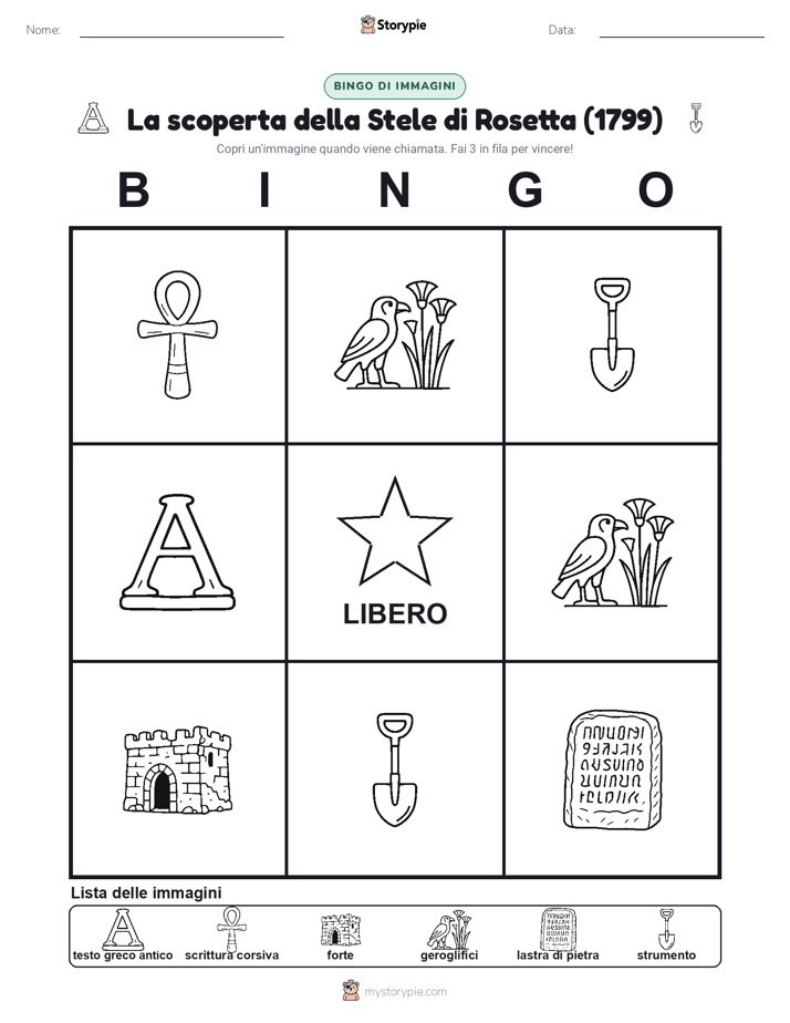Bingo delle Immagini