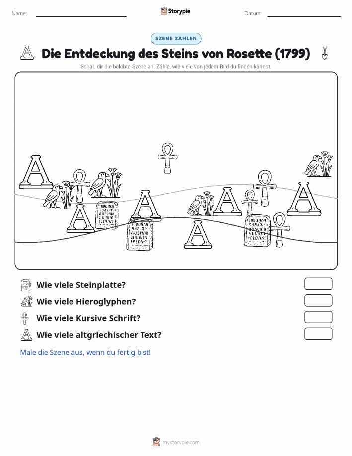 Zähl-Szene