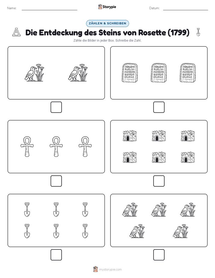 Zählen & Schreiben