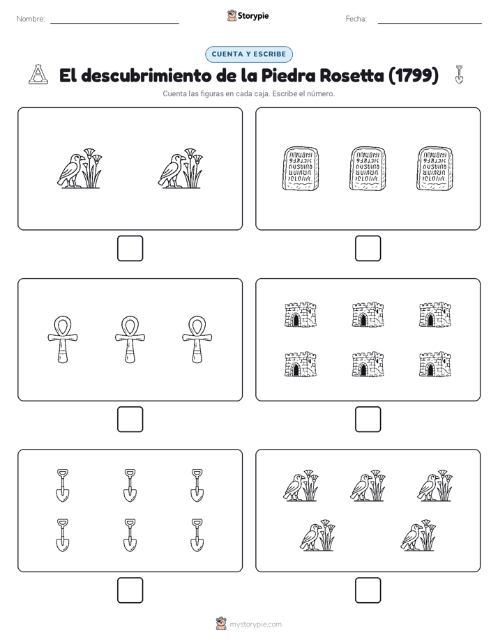 Cuenta y Escribe